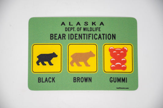 BEAR IDENTIFICATION STICKER