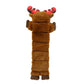 Back view of plush moose toy