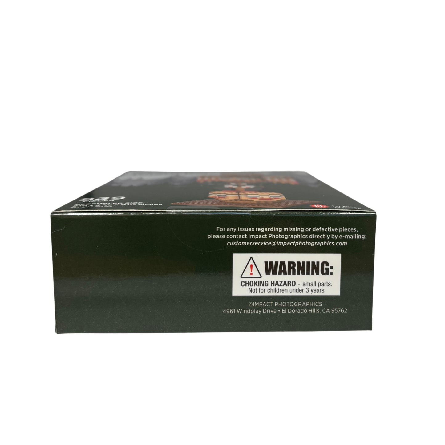 Black box with a warning label 