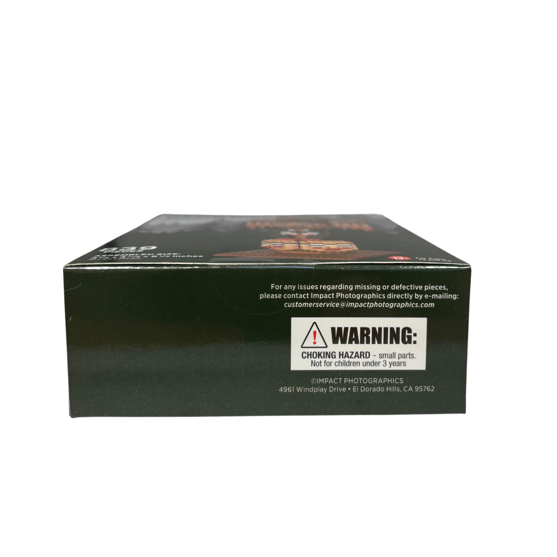 Black box with a warning label 