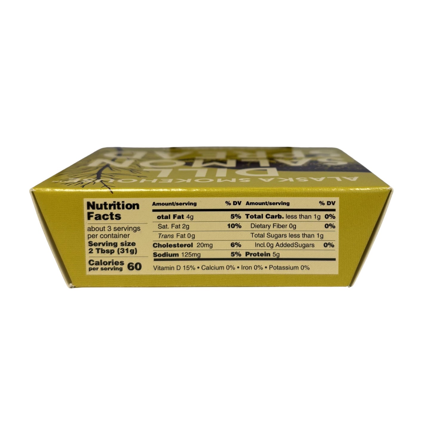Dill Salmon Spread Nutrition Facts