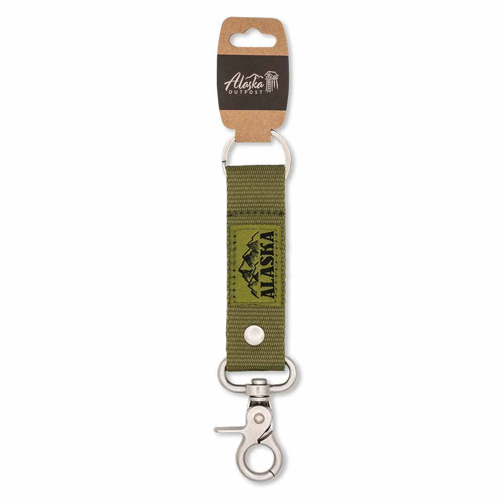 ALASKA CARABINER KEYCHAIN