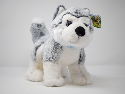 10" PREMIUM PLUSH FABRIC HUSKY