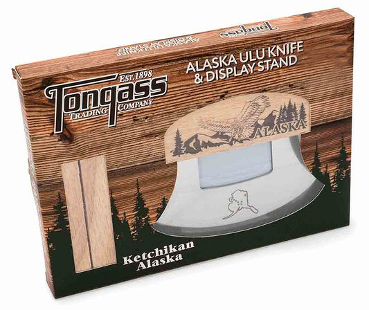 ULU KNIFE WITH LASER ETCHED EAGLE