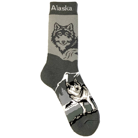 WOLF TOWEL SOCK