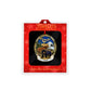 TIMELESS BRASS ORNAMENT: MTN ANIMAL COLLAGE W/KETCHIKAN, ALASKA