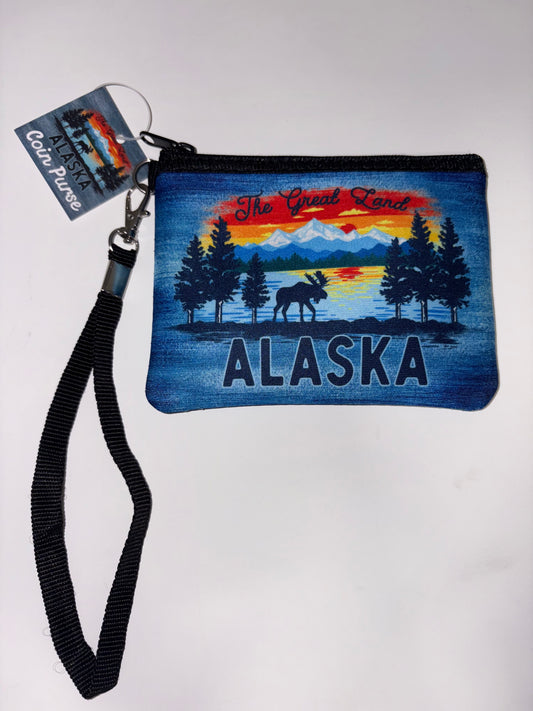SUNSET SCENE COIN PURSE