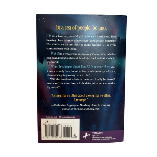 Back cover of a book with text and a barcode