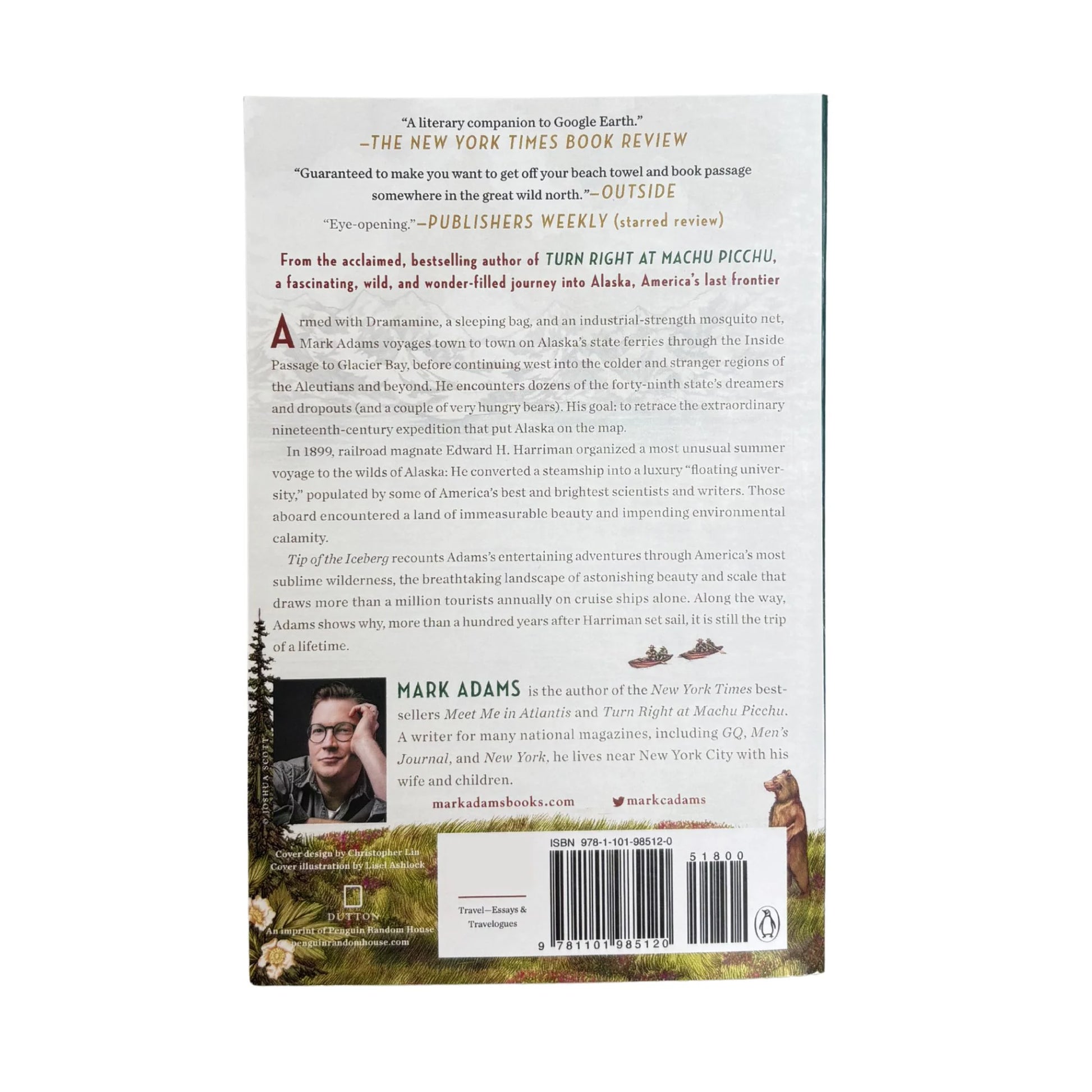 Back cover of a book with text and a barcode on a white background