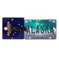 AURORA LICENSE PLATE LUGGAGE TAG