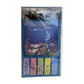 Alaska Floral Sticky notes and tabs in plastic packaging