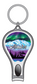 NORTHERN LIGHTS FOIL NAIL CLIPPER KEYCHAIN