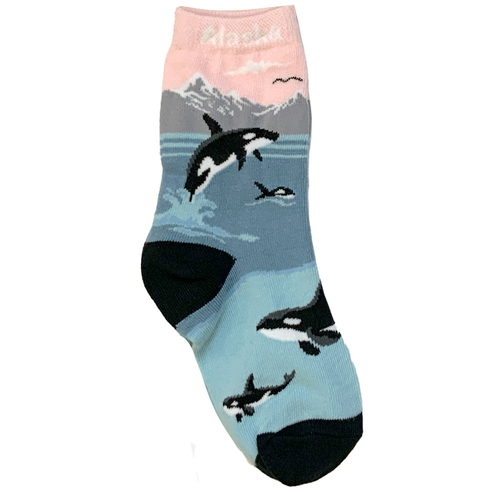 ORCA WHALE YOUTH SOCKS