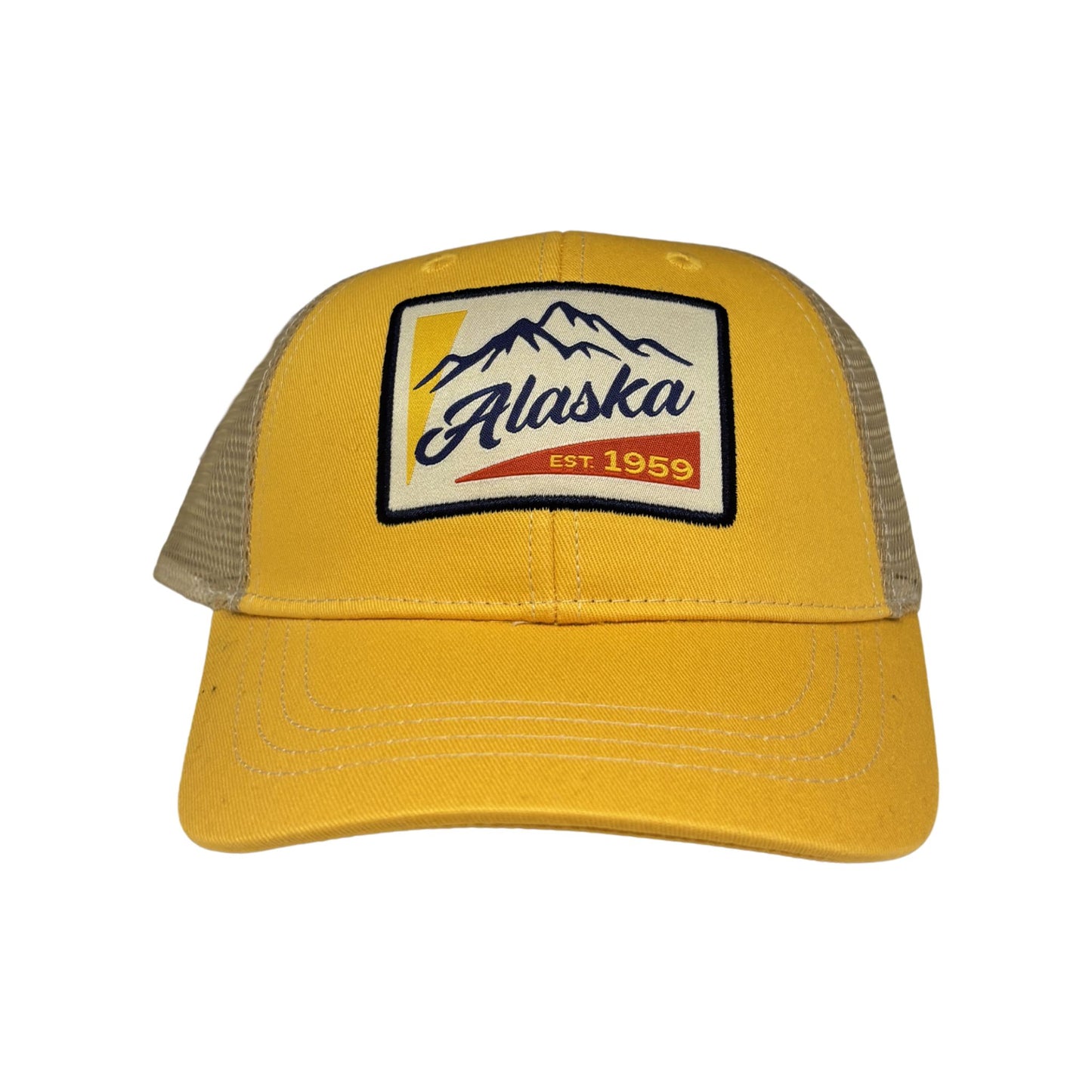 Yellow cap with Alaska logo
