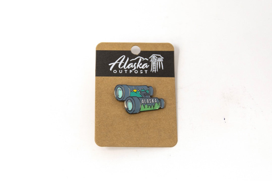 ADVENTURE BINOCULARS COLLECTOR PIN