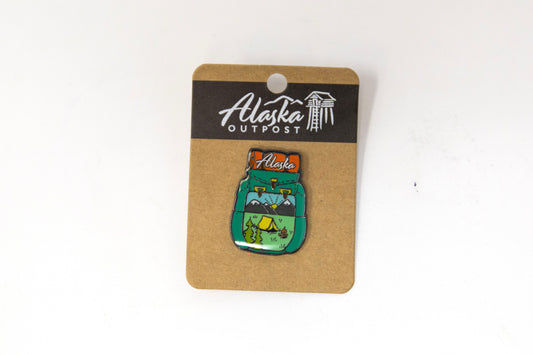 ADVENTURE BACKPACK COLLECTOR PIN