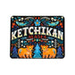 Ketchikan Alaska Magnet with folk art of bears and nature elements