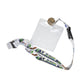 Alaska themed lanyard on a white background