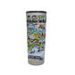 Shot glass with colorful design of Alaska