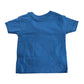 Blue t-shirt on a white background