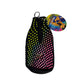 Bottle insulator with colorful design