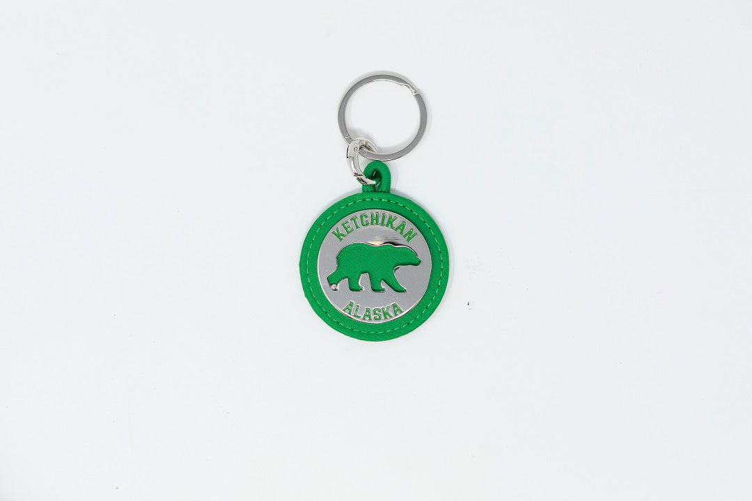 BEAR CUT OUT KEYCHAIN