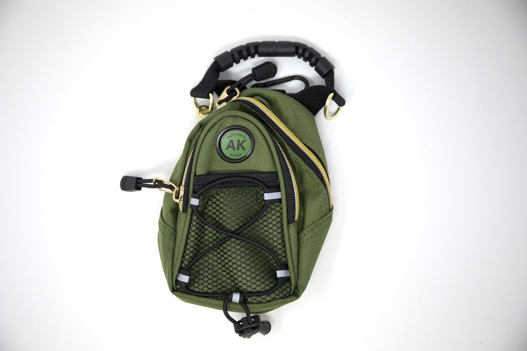 OLIVE MINI DAY PACK W/KETCHIKAN, ALASKA