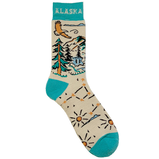 FEELING FOLKSY TOWEL SOCK