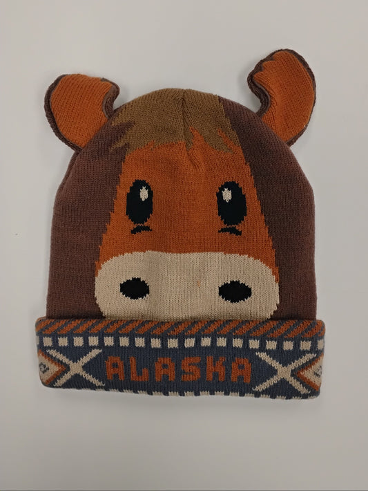 YOUTH KNIT HAT - MOOSE