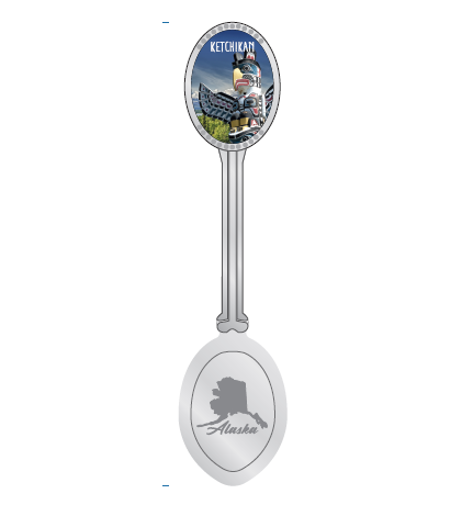 TOTEM POLE COLLECTOR SPOON