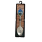 Collector spoon with totem pole top and Alaska map on bottom
