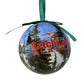 Decorative ornament with 'Ketchikan Alaska' text and scenic design on a white background