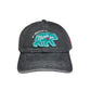 cap with teal 'Mama Bear' design on a white background