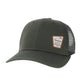 green cap with a tongass national forest sign patch 