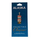 Collectible zipper pull with Alaska design 