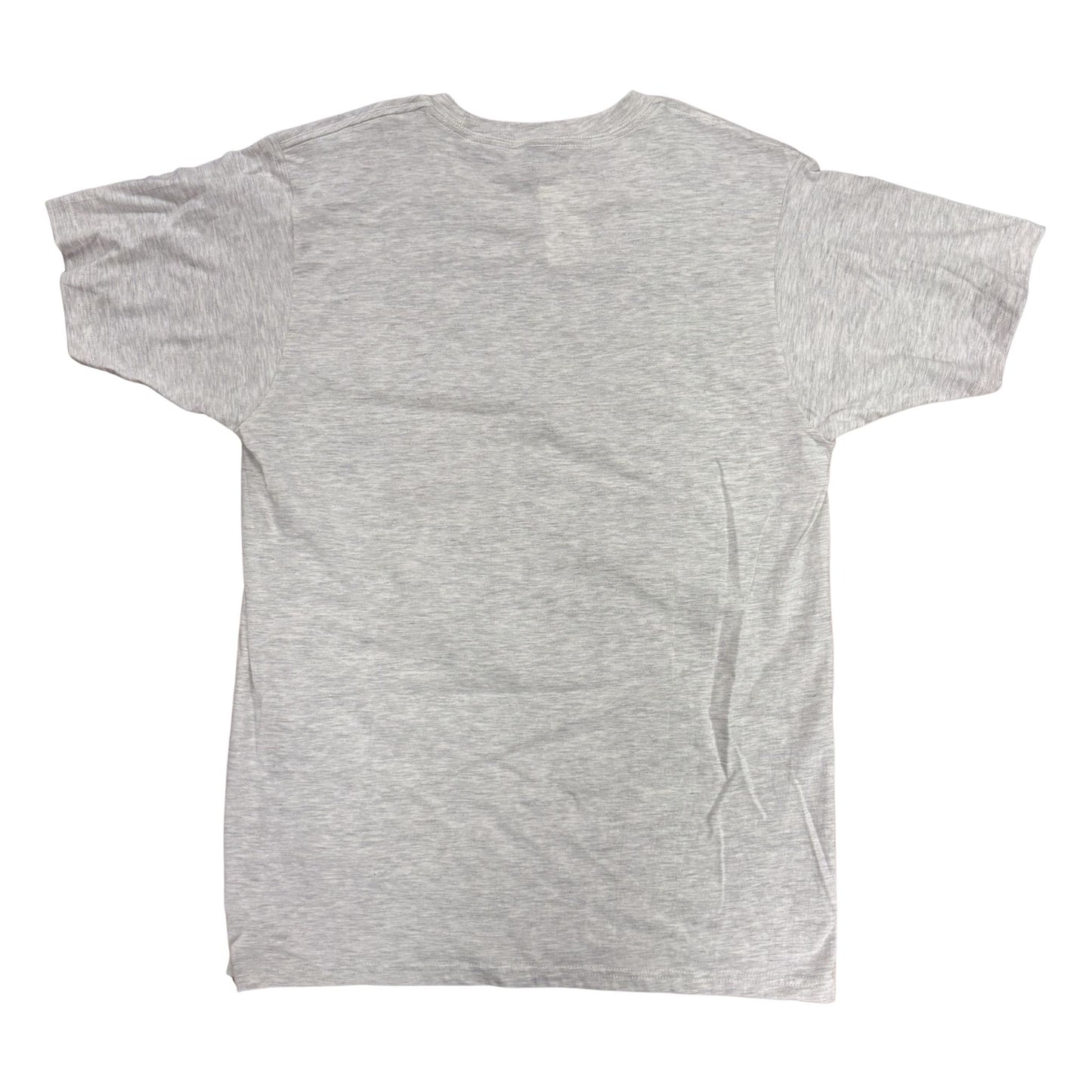 Gray t-shirt on a white background