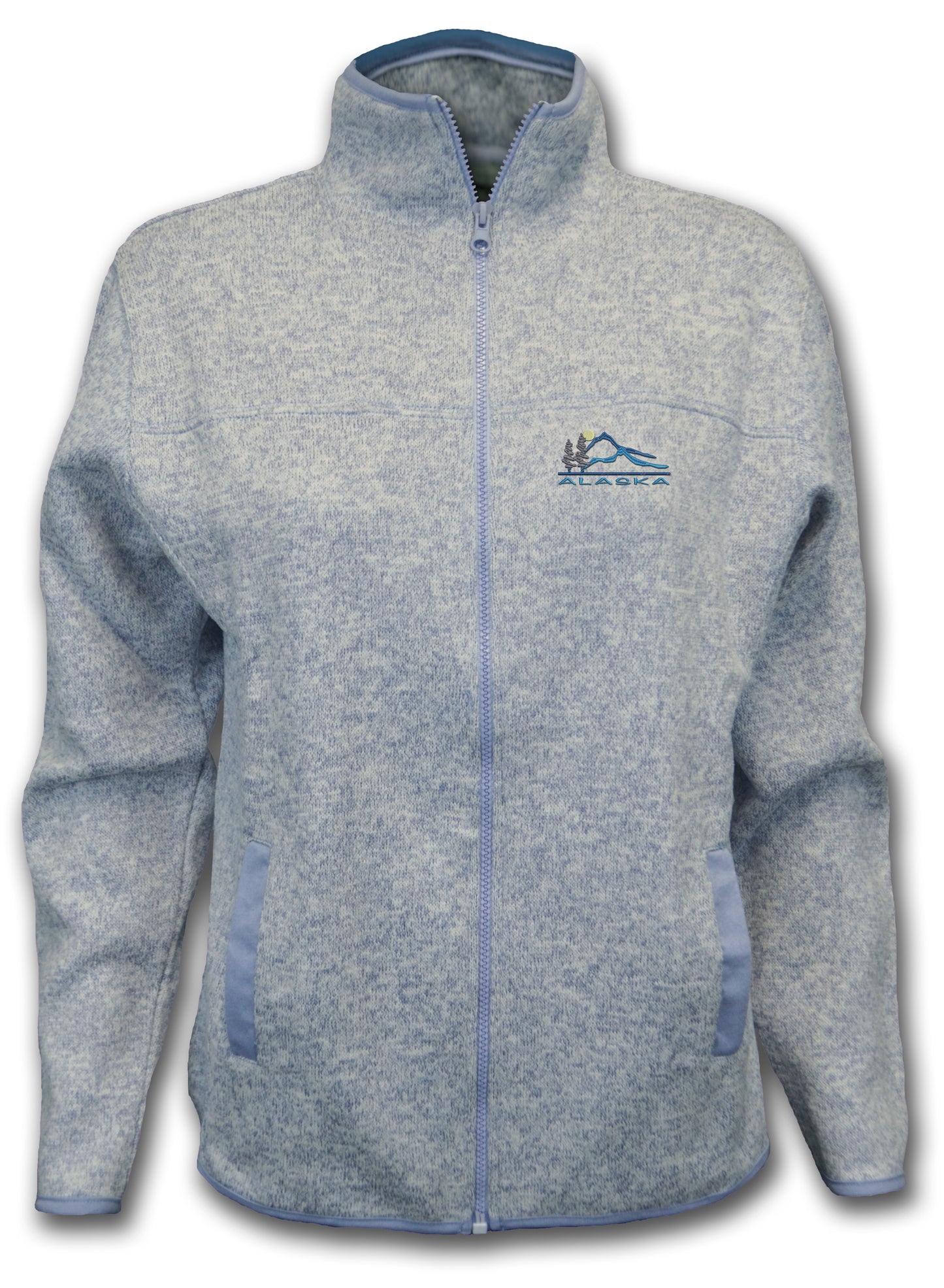 WOMENS FULL ZIP FLEECE JACKET