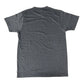 Gray t-shirt on a white background