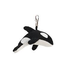 TINY SOFTIES ORCA KEYCHAIN