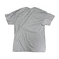 Back of a gray t-shirt