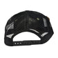 Back of mesh cap on a white background