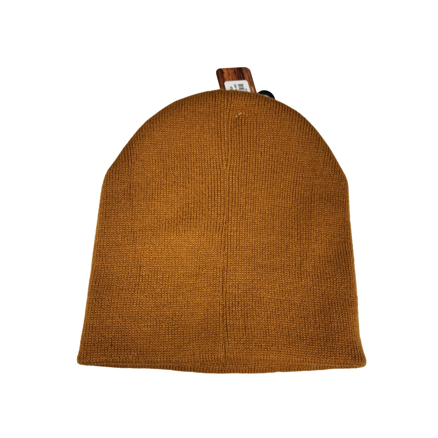 knit beanie on a white background