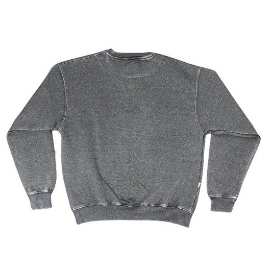 Gray sweatshirt on a white background