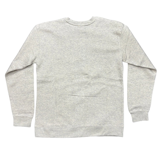 Back of sweatshirt on a white background