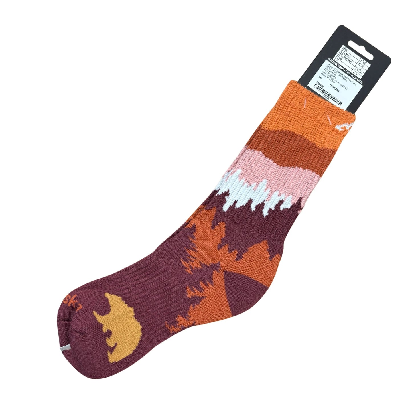 Multicolored pair of Alaska Socks