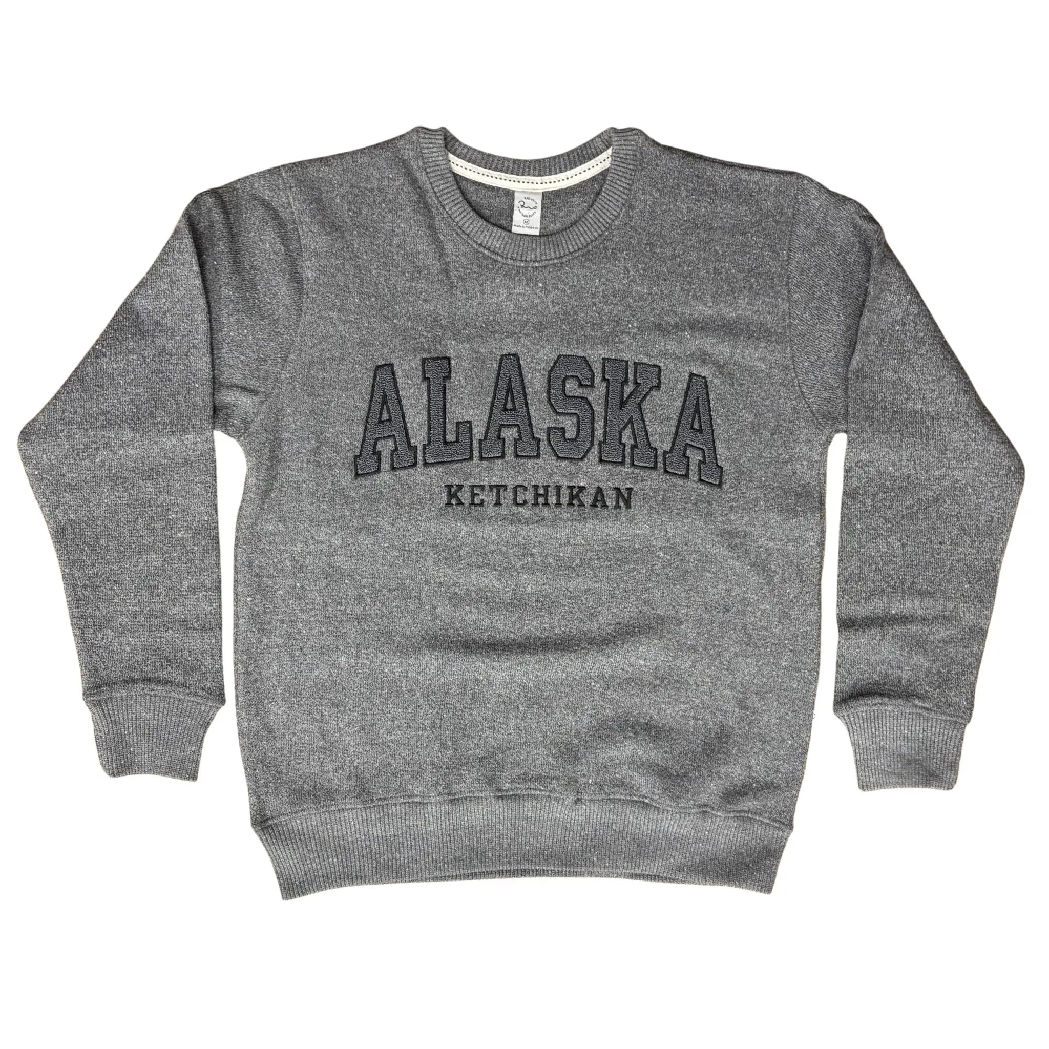 Alaska Chenille Applique Crewneck – Tongass Trading Company