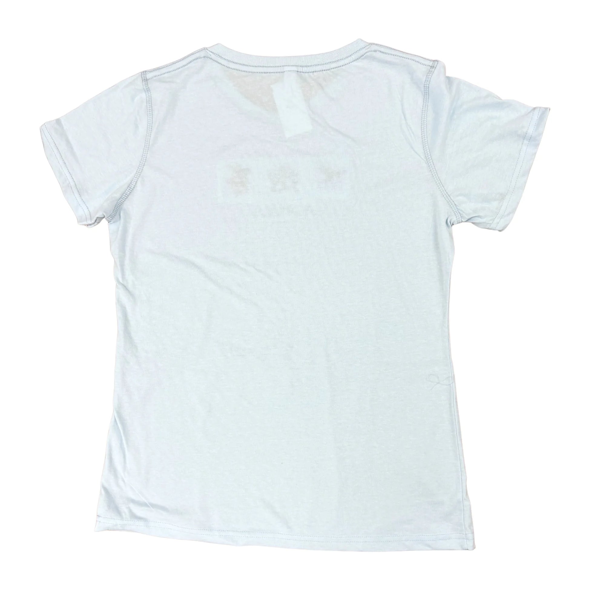Light Blue t-shirt on a white background