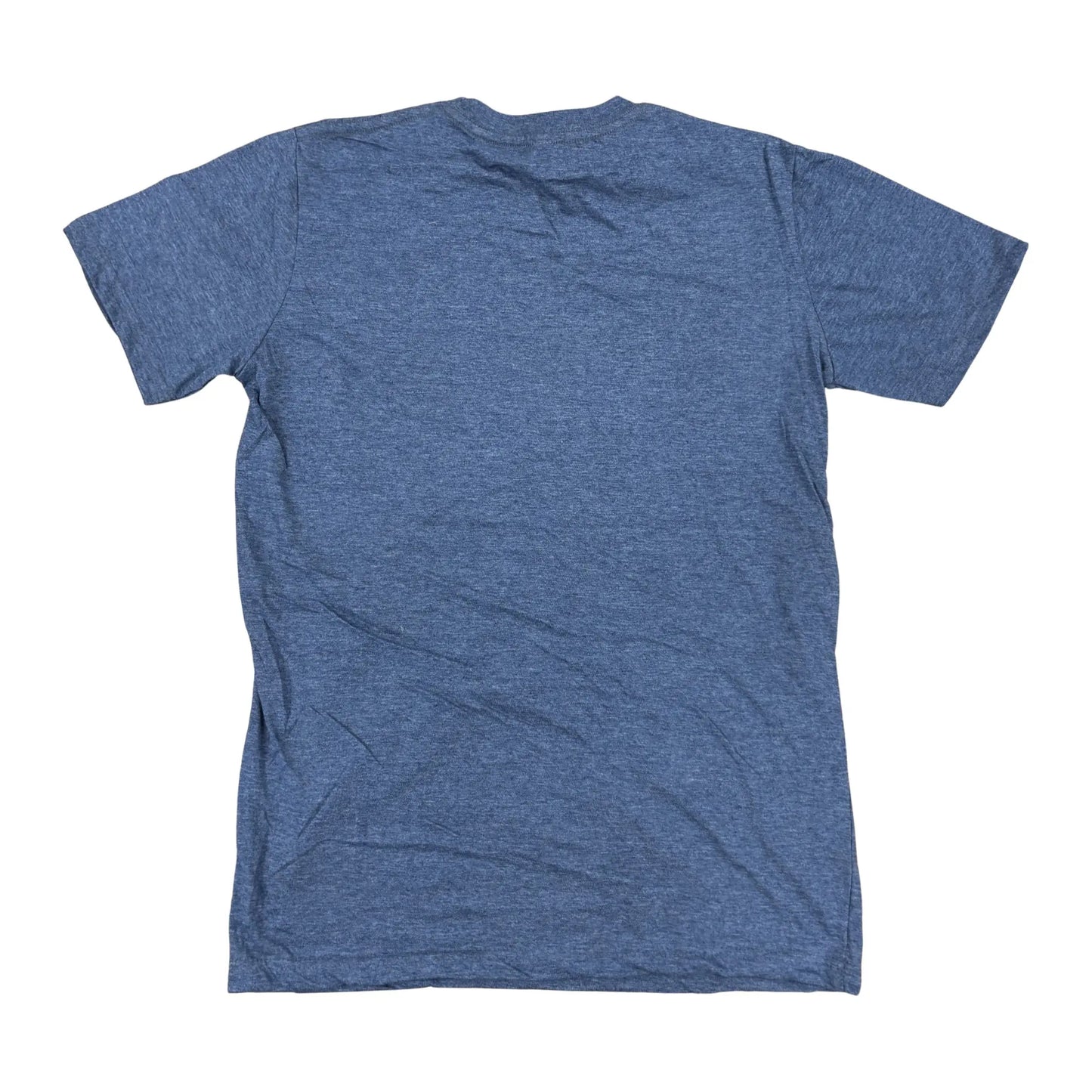 Blue t-shirt on a white background