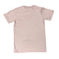 Back of t-shirt on a white background