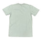 Light green t-shirt on a white background